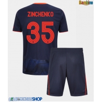 Maglie da calcio Nottingham Forest Oleksandr Zinchenko #35 Terza Maglia Bambino 2025-26 Manica Corta + Pantaloni corti)